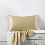 Champagne Silk Pillowcases Australia