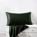 Hunter Green Silk Pillowcases Australia