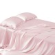 Baby Pink 22 Momme Mulberry Silk Flat Sheet Australia