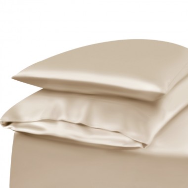 Beige Envelope 22 Momme Mulberry Silk Pillowcase Australia