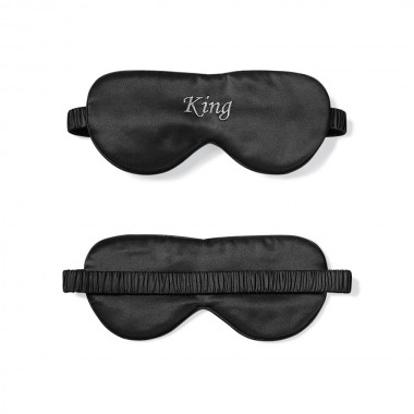 Black King Silk Sleep Mask Australia