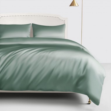 Celadon Green 22 Momme Mulberry Silk Duvet Cover Australia