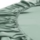 Celadon Green 22 Momme Mulberry Silk Fitted Sheet Australia