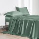 Celadon Green 22 Momme Mulberry Silk Flat Sheet Australia