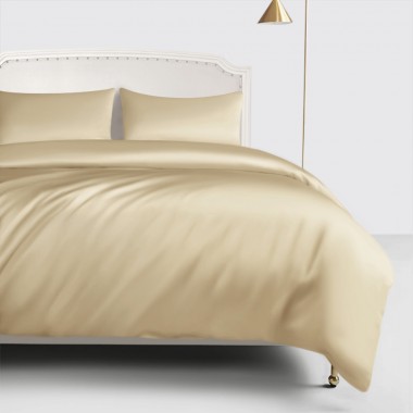 Champagne 22 Momme Mulberry Silk Duvet Cover Australia