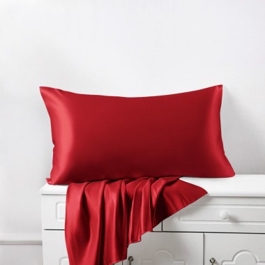 Cherry 22 Momme Mulberry Silk Pillowcase with Hidden Zipper Australia