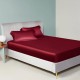 Claret 22 Momme Mulberry Silk Sheet Set Australia