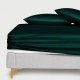 Dark Green 22 Momme Mulberry Silk Fitted Sheet Australia