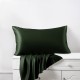 Hunter Green Envelope 22 Momme Mulberry Silk Pillowcase Australia