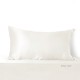 Ivory 22 Momme Mulberry Silk Pillowcase with Hidden Zipper Australia