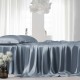 Misty Blue 22 Momme Mulberry Silk Sheet Set Australia