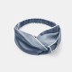 Misty Blue & Ivory Silk Headband Australia