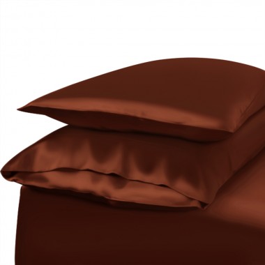 Rust Red Envelope 22 Momme Mulberry Silk Pillowcase Australia