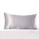 Silver 22 Momme Mulberry Silk Pillowcase with Hidden Zipper Australia