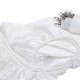 White 22 Momme Mulberry Silk Fitted Sheet Australia