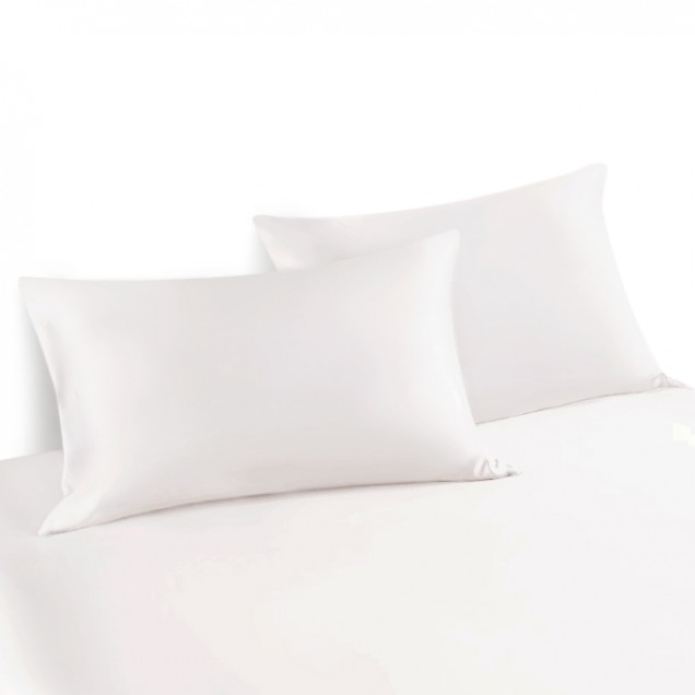 White Envelope 22 Momme Mulberry Silk Pillowcase Australia