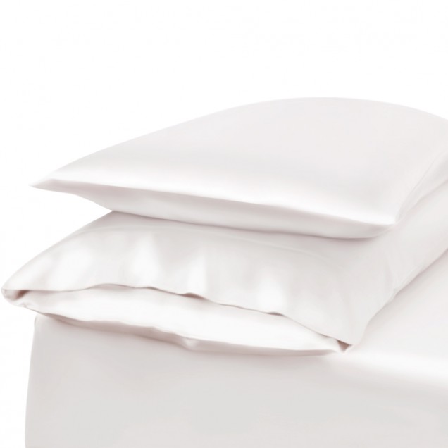 White Envelope 22 Momme Mulberry Silk Pillowcase Australia